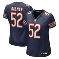 Women's Nike Chicago Bears Drew Dalman Navy Team Game NFL Jersey