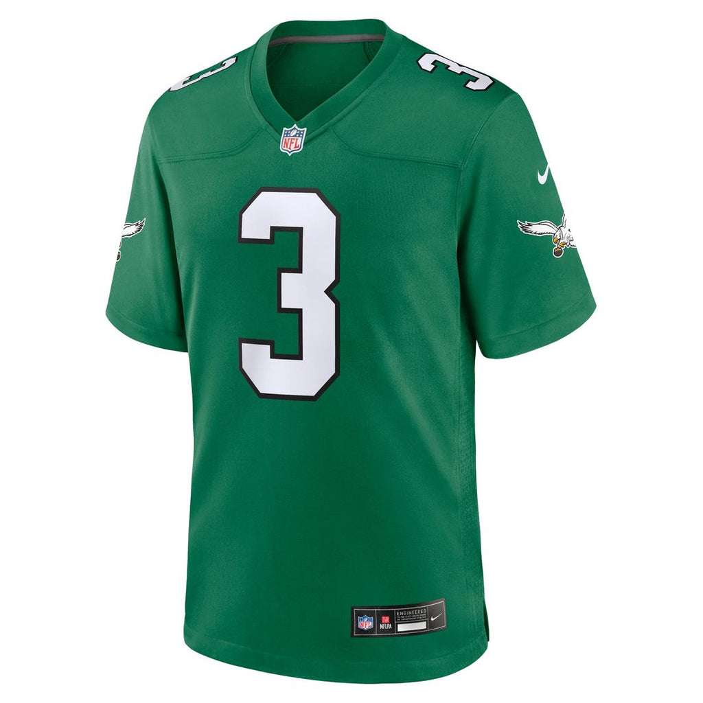 Men's Nike Philadelphia Eagles Nolan Smith Kelly Green Alternate Game NFL Jersey