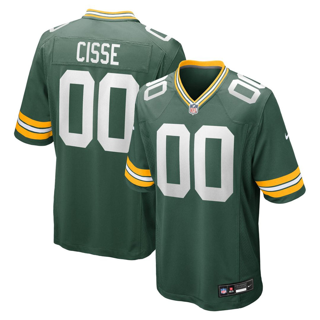 Men's Nike Green Bay Packers Brandon Cisse Green Game NFL Jersey