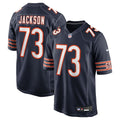 Men's Nike Chicago Bears Jonah Jackson Navy Team Game NFL Jersey