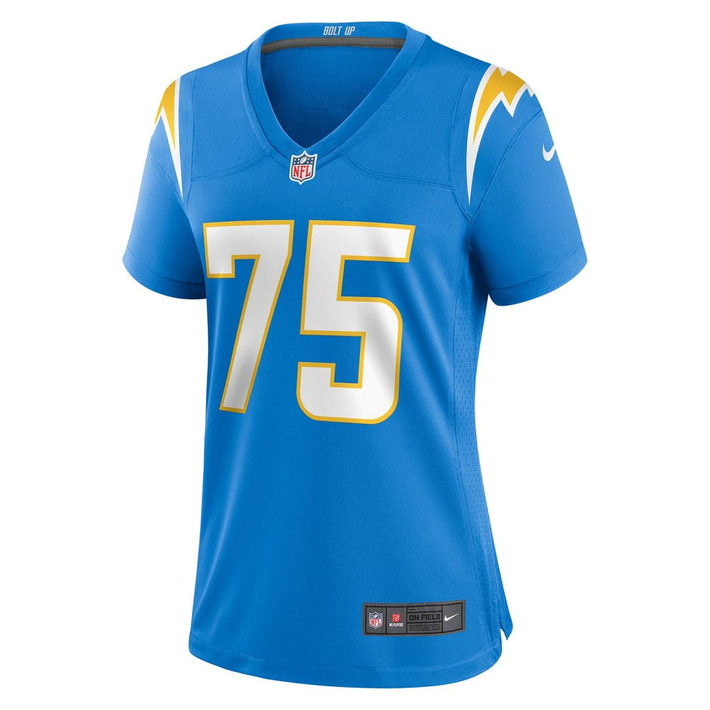 Women's Nike Los Angeles Chargers Bradley Bozeman Powder Blue Game NFL Jersey