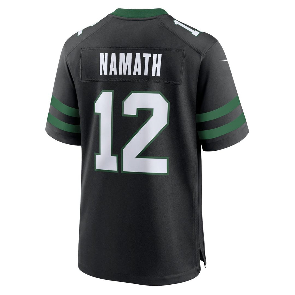 Men's Nike New York Jets Joe Namath White Classic Alternate Retired Player Game NFL Jersey