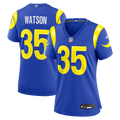 Women's Nike Los Angeles Rams Jaylen Watson Royal Team Game NFL Jersey
