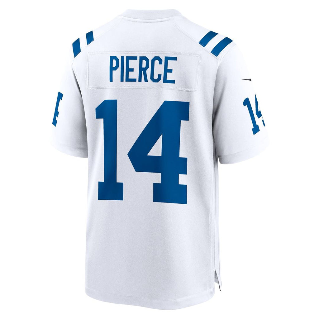 Men's Nike Indianapolis Colts Alec Pierce White Away Game Player NFL Jersey