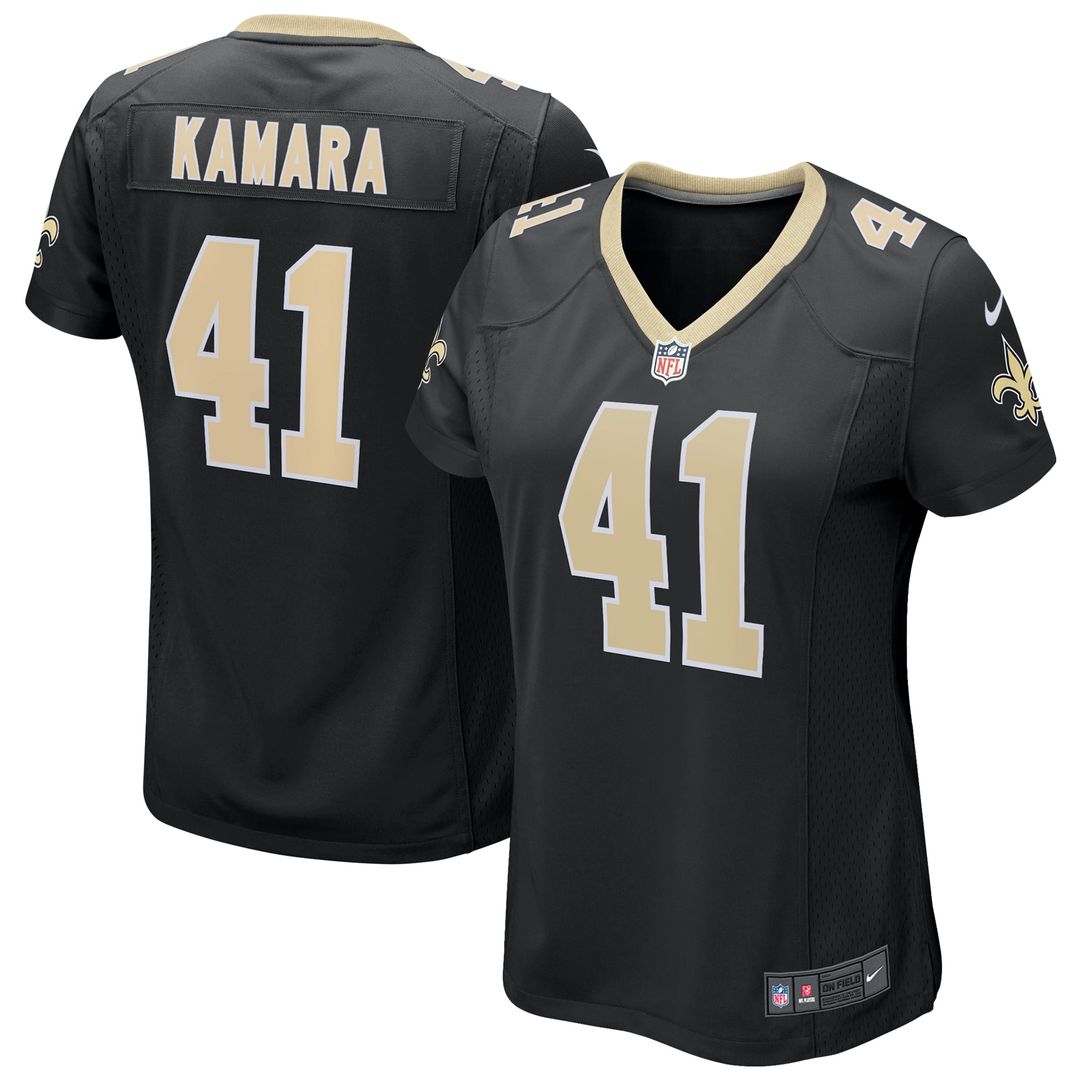 Women's Nike New Orleans Saints Alvin Kamara Gold Gameday Golds Alternate Game Player NFL Jersey