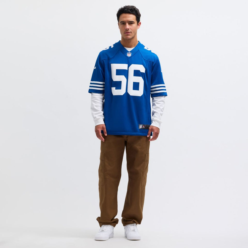 Men's Nike Indianapolis Colts Quenton Nelson Royal Alternate Vapor Limited NFL Jersey