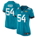 Women's Nike Jacksonville Jaguars Jack Kiser Teal Team Game NFL Jersey