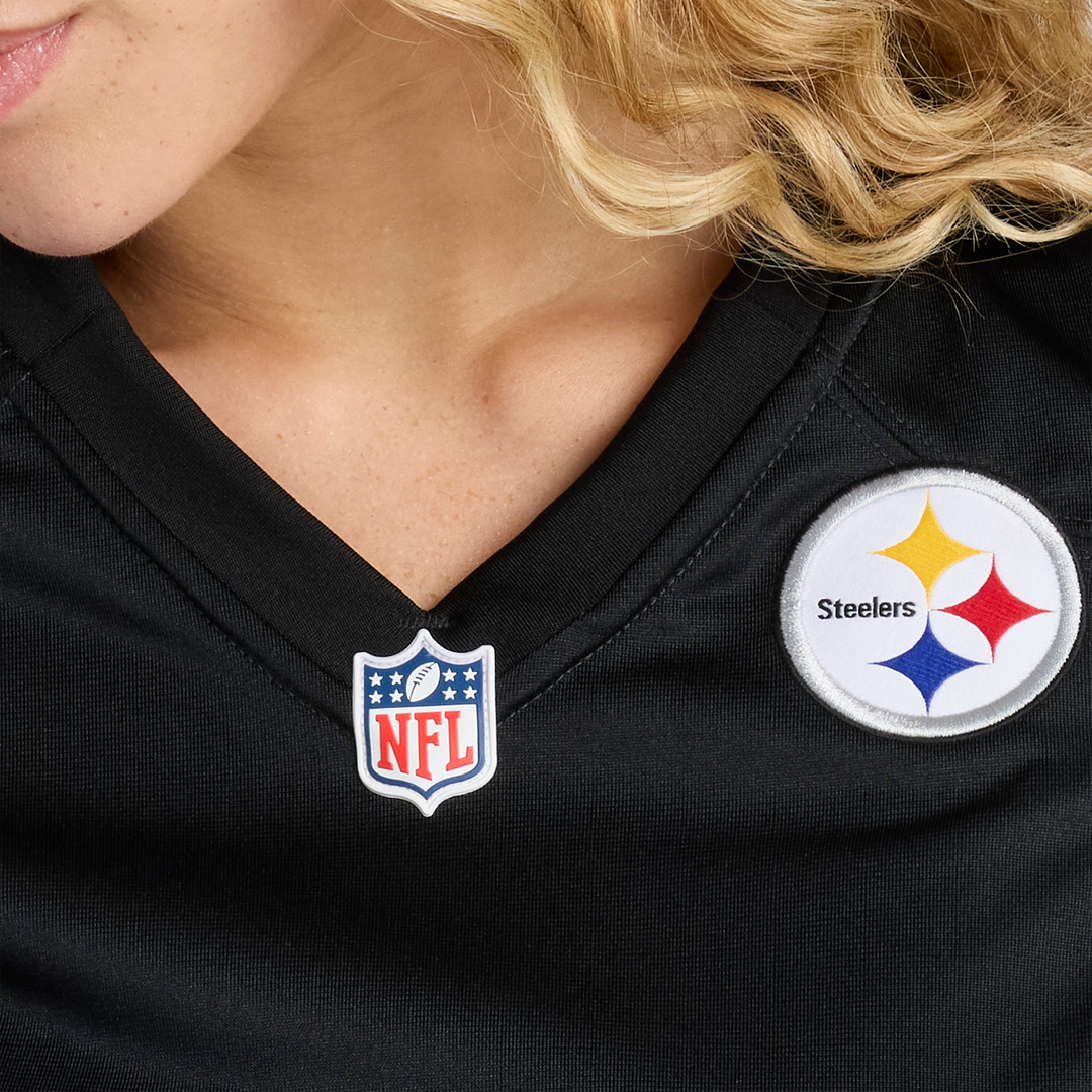 Women's Nike Pittsburgh Steelers Rico Dowdle Black Team Game NFL Jersey