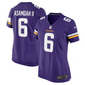 Women's Nike Minnesota Vikings Brian Asamoah II Purple Game NFL Jersey