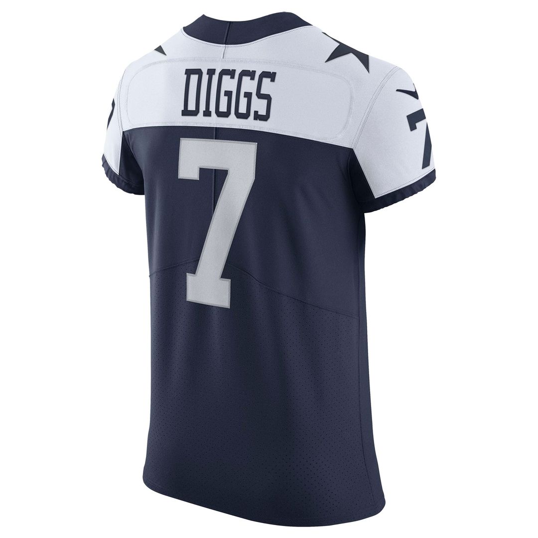 Men's Nike Dallas Cowboys Trevon Diggs Navy Alternate Vapor Elite NFL Jersey