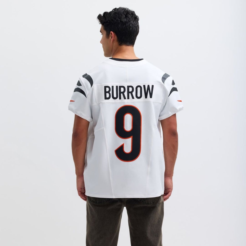 Men's Nike Cincinnati Bengals Joe Burrow White Vapor F.U.S.E. Elite NFL Jersey
