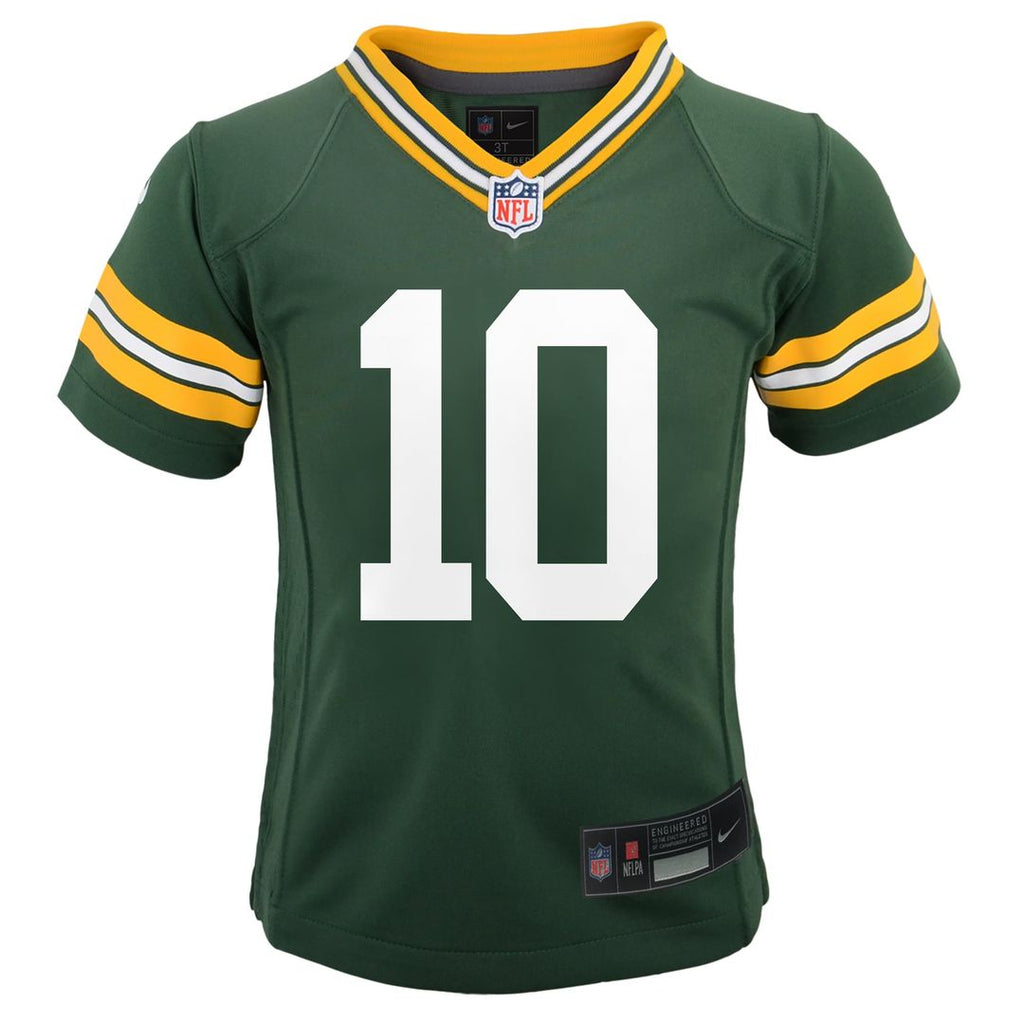 Infant Nike Green Bay Packers Jordan Love Green Game NFL Jersey