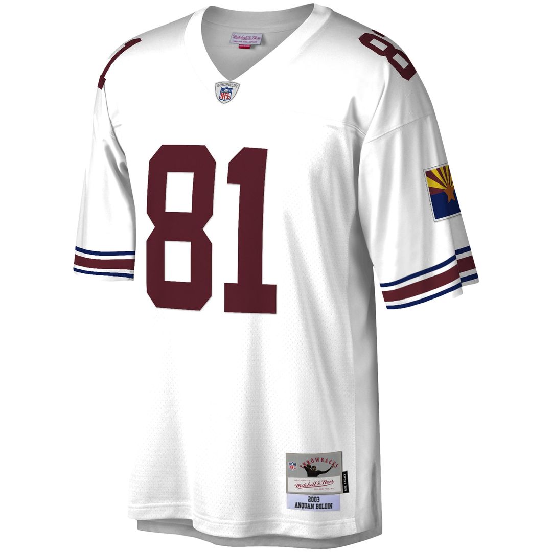 Men's Mitchell & Ness Arizona Cardinals Anquan Boldin Cardinal Legacy Replica NFL Jersey