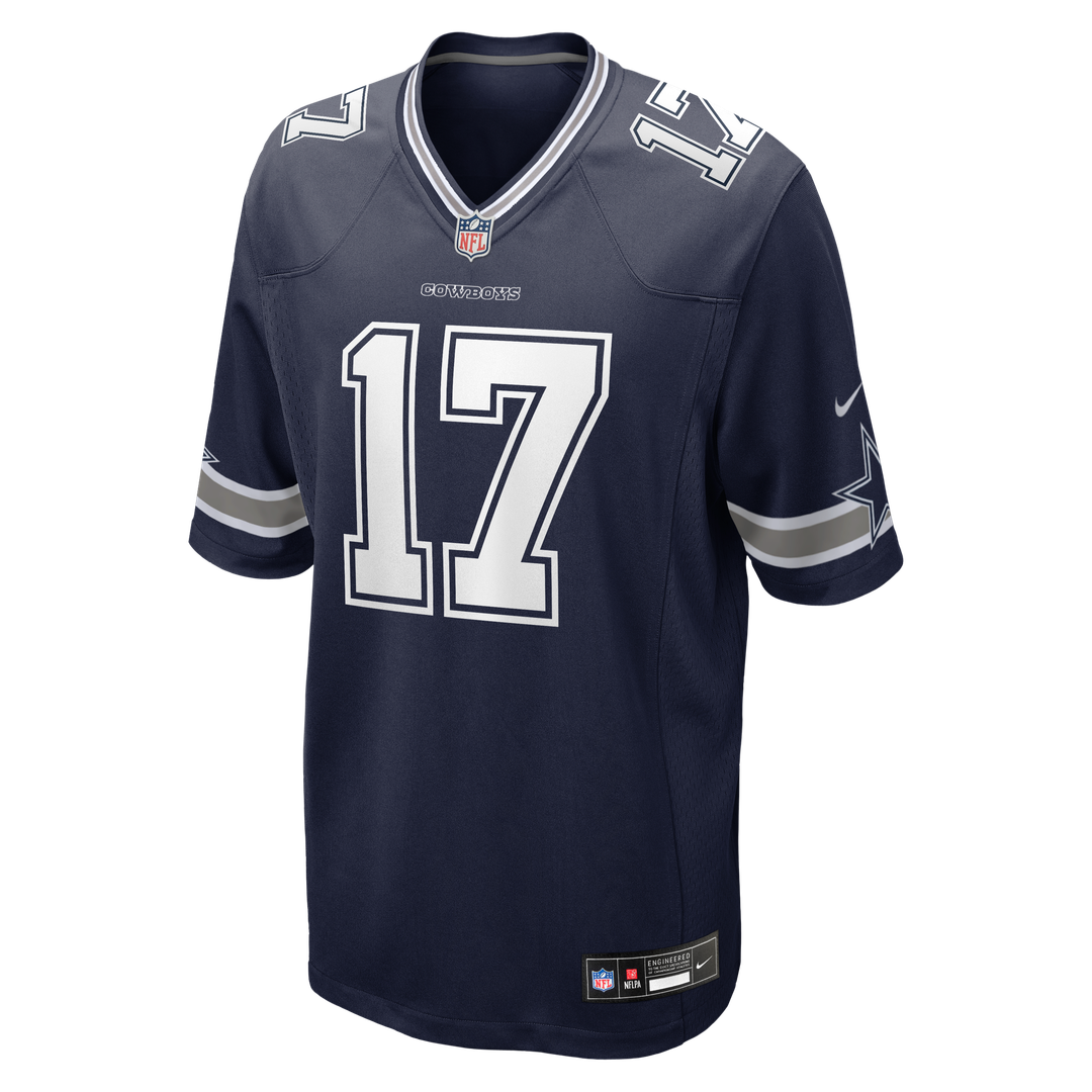 Men's Nike Dallas Cowboys Brandon Aubrey Navy Team Game NFL Jersey