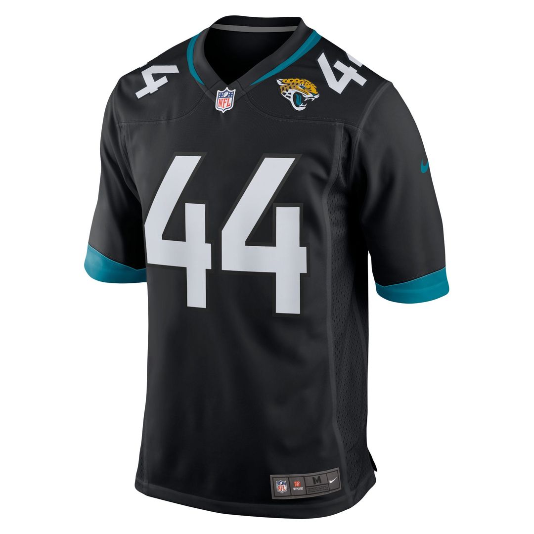 Men's Nike Jacksonville Jaguars Travon Walker Black Player Game NFL Jersey