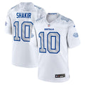 Men's Nike Buffalo Bills Khalil Shakir White 2025 Rivalries Collection Game NFL Jersey