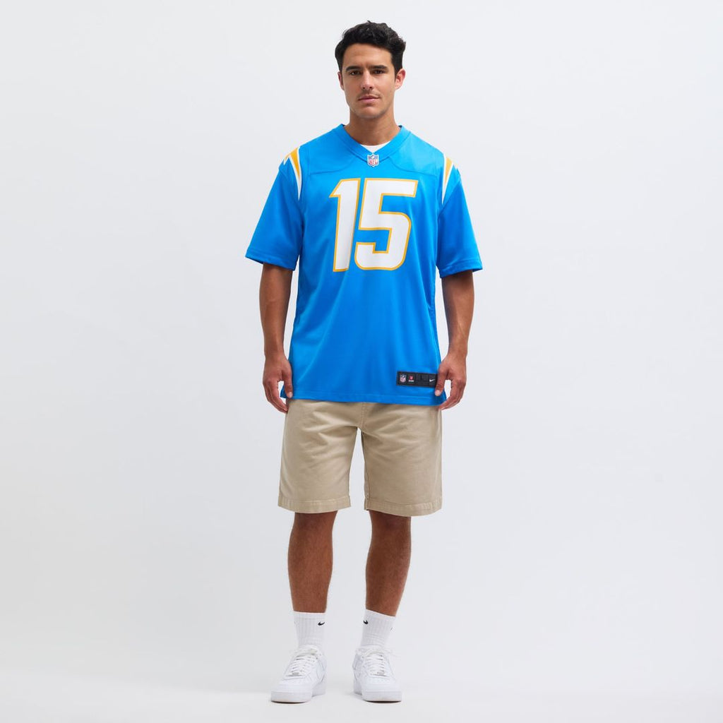 Men's Nike Los Angeles Chargers Ladd McConkey Gold Alternate Charger Power Game Player NFL Jersey