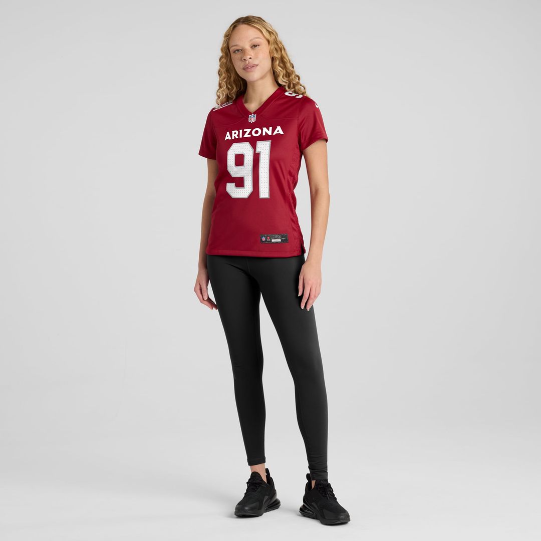 Women's Nike Arizona Cardinals L.J. Collier Cardinal Game NFL Jersey