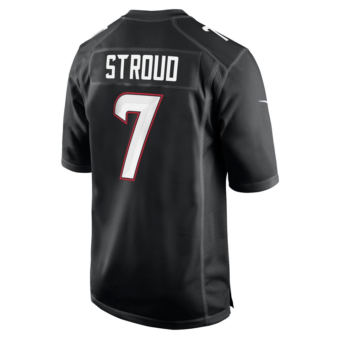 Men's Nike Houston Texans C.J. Stroud Carbon Black Fashion NFL Jersey