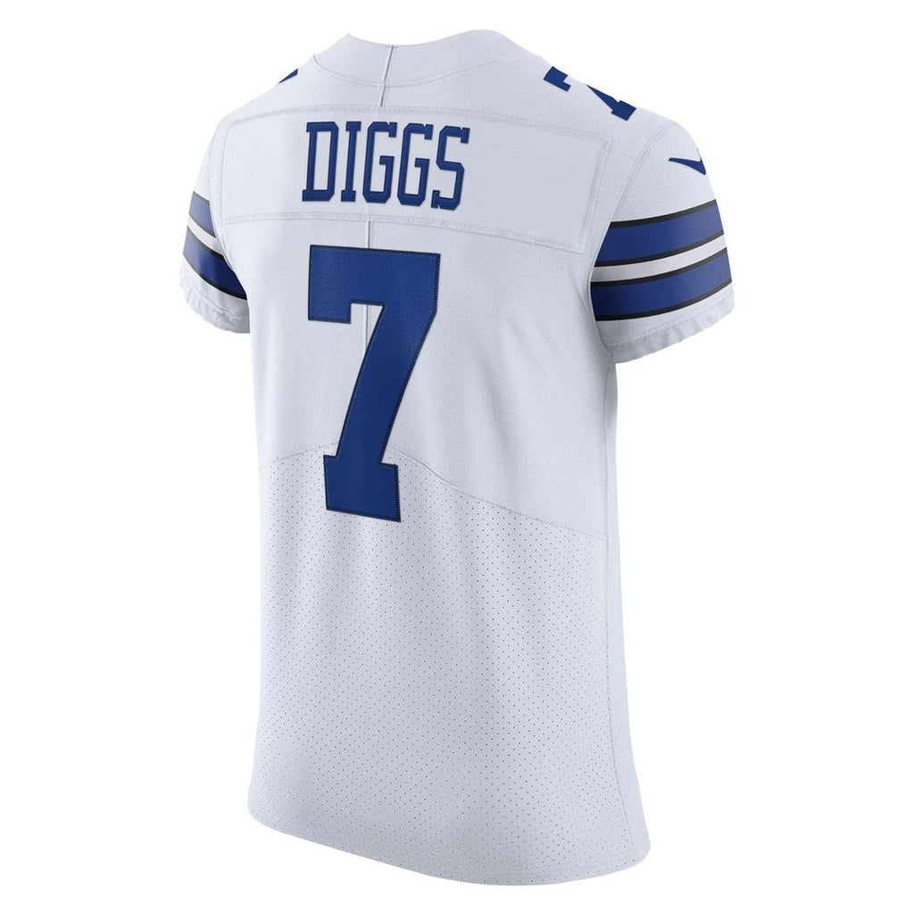 Men's Nike Dallas Cowboys Trevon Diggs White Vapor Elite NFL Jersey