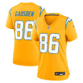 Women's Nike Los Angeles Chargers Oronde Gadsden Gold Alternate Charger Power Game NFL Jersey