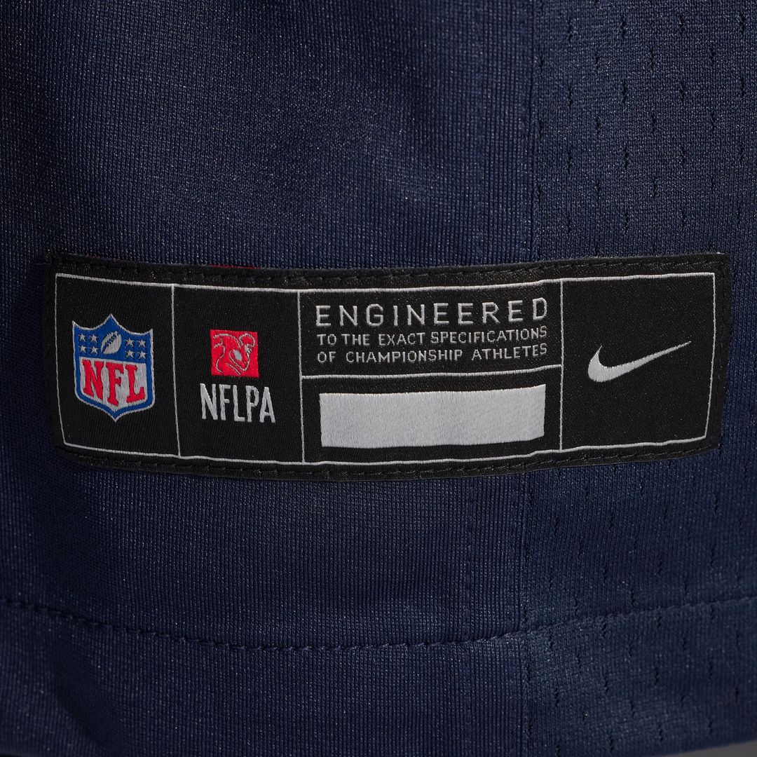 Men's Nike Chicago Bears Maurice Alexander Navy Team Game NFL Jersey