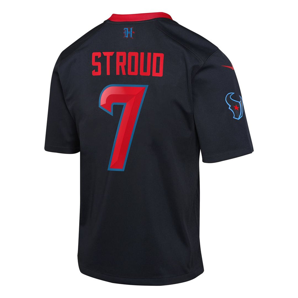 Youth Nike Houston Texans C.J. Stroud Red Game NFL Jersey
