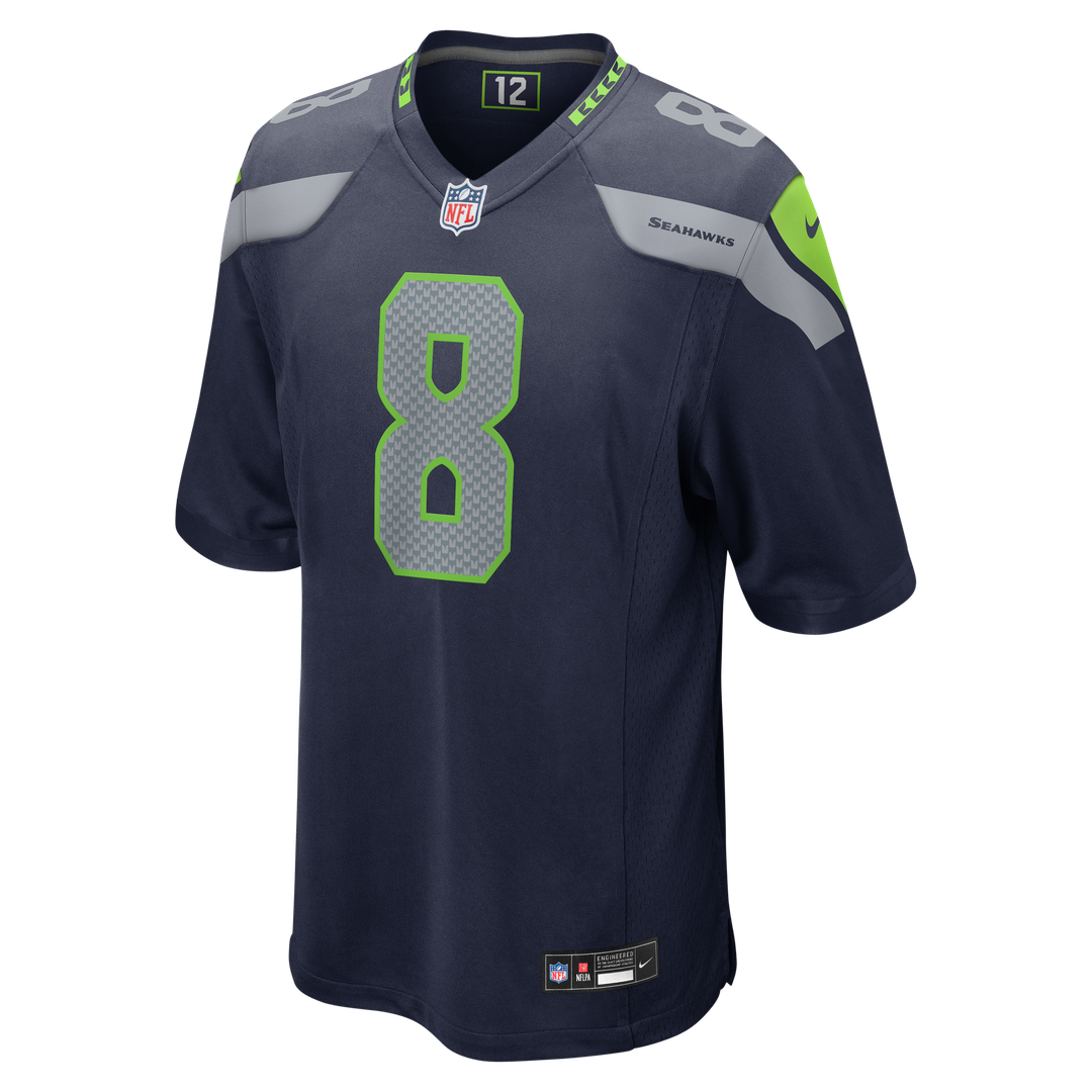 Men's Nike Seattle Seahawks Jadarian Price College Navy 2026 NFL Draft First Round Pick No. 32 Team Game NFL Jersey