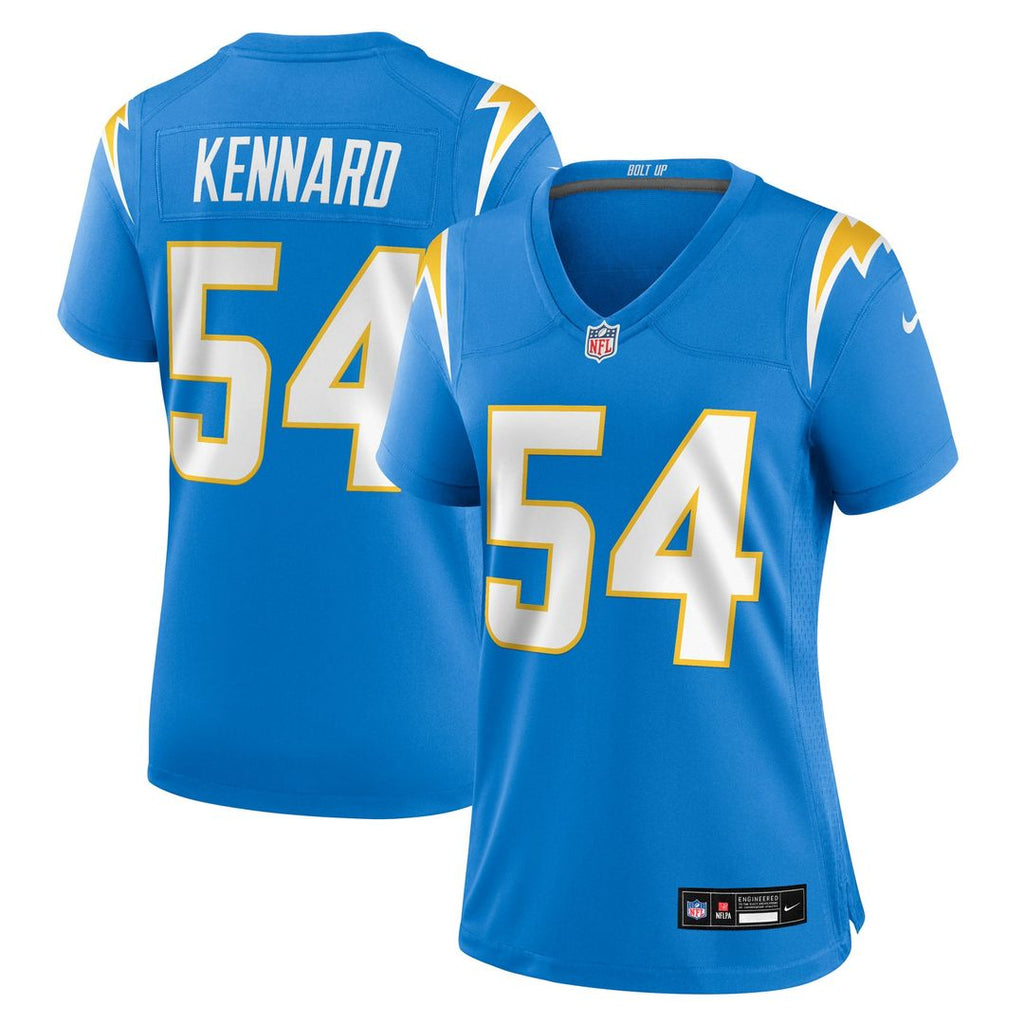 Women's Nike Los Angeles Chargers Kyle Kennard Powder Blue Team Game NFL Jersey