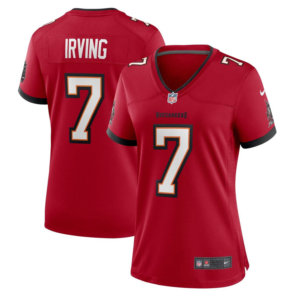 Women's Nike Tampa Bay Buccaneers Bucky Irving Red Game NFL Jersey