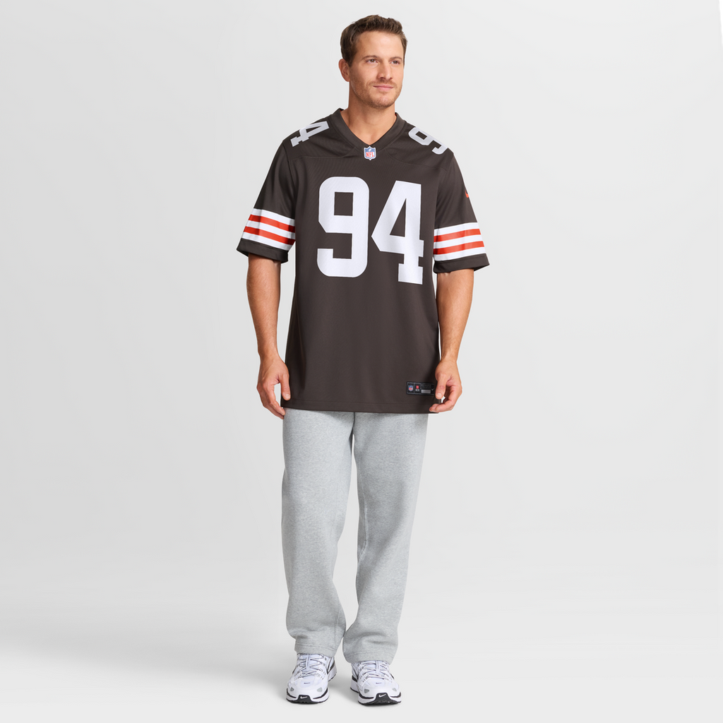 Men's Nike Cleveland Browns Mason Graham Brown Game NFL Jersey