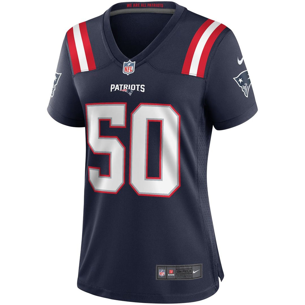 Women's Nike New England Patriots Mike Vrabel Navy Game Retired Player NFL Jersey