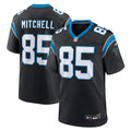 Men's Nike Carolina Panthers James Mitchell Black Team Game NFL Jersey