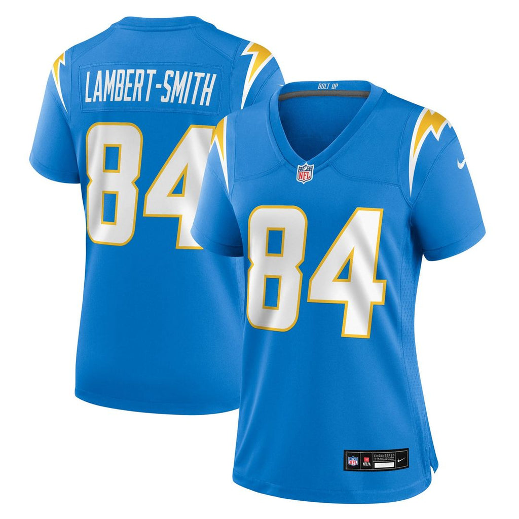 Women's Nike Los Angeles Chargers KeAndre Lambert-Smith Powder Blue Team Game NFL Jersey