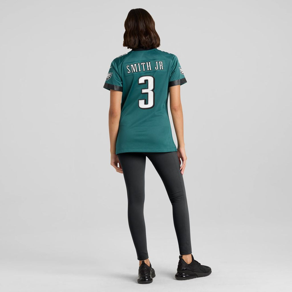 Women's Nike Philadelphia Eagles Nolan Smith Midnight Green Team Game NFL Jersey
