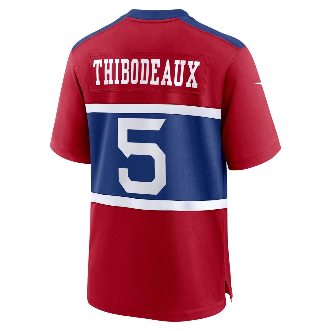 Youth Nike New York Giants Kayvon Thibodeaux Red Game NFL Jersey