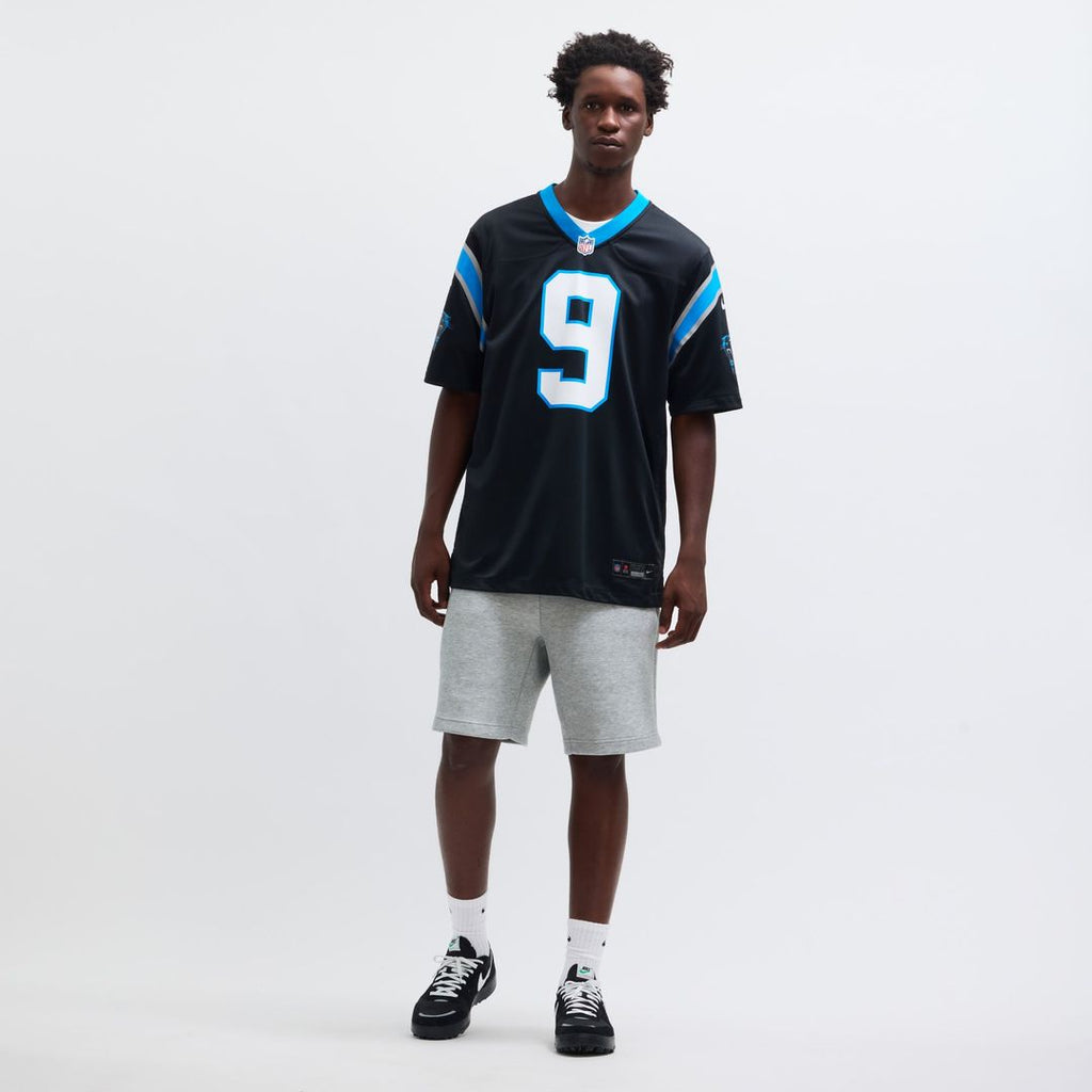 Men's Nike Carolina Panthers Bryce Young Black Team Game NFL Jersey