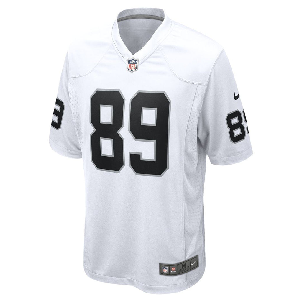 Men's Nike Las Vegas Raiders Brock Bowers Black Player Game NFL Jersey