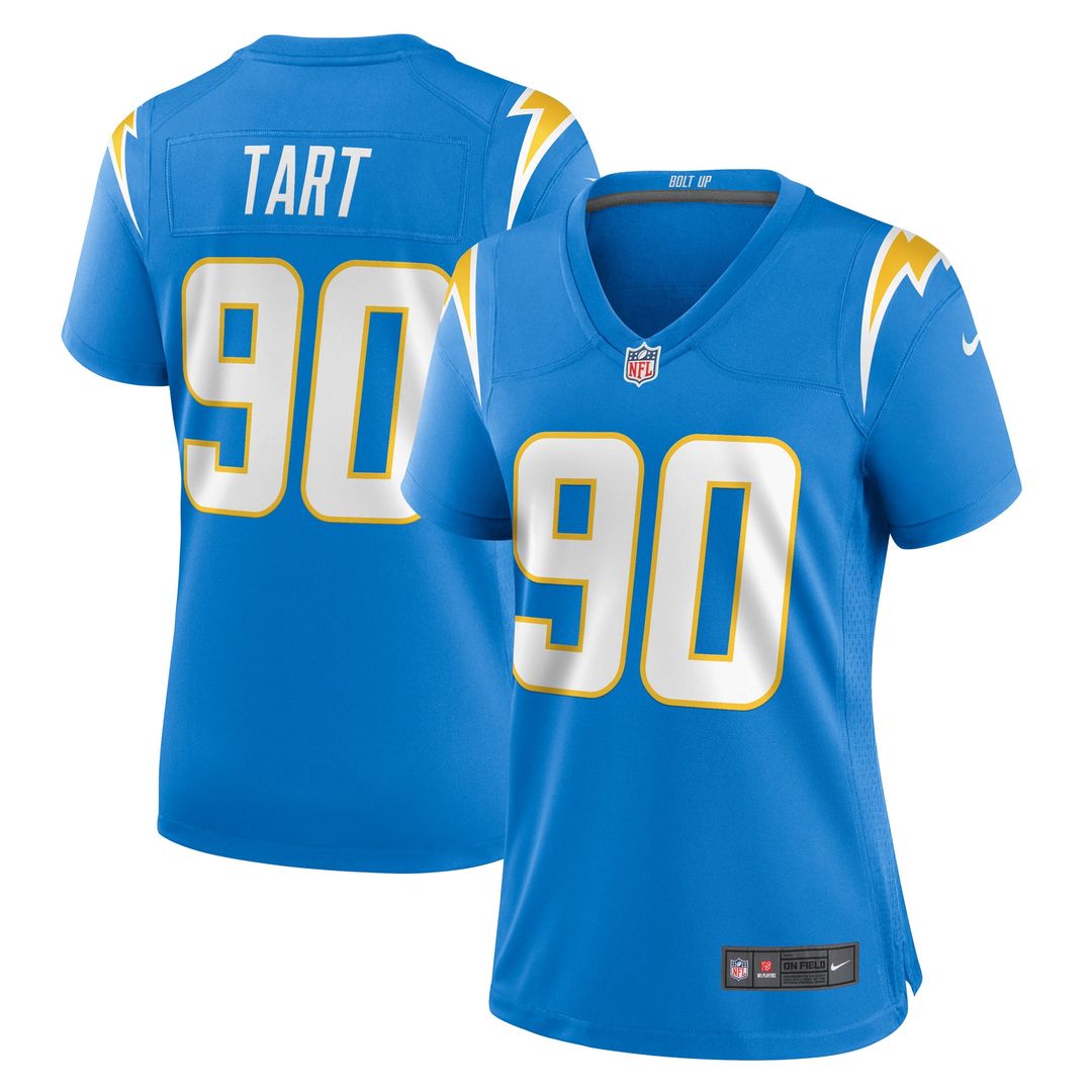 Women's Nike Los Angeles Chargers Teair Tart Powder Blue Game NFL Jersey
