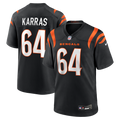 Men's Nike Cincinnati Bengals Ted Karras Black Game Player NFL Jersey