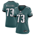 Women's Nike Philadelphia Eagles Cameron Williams Midnight Green Team Game NFL Jersey