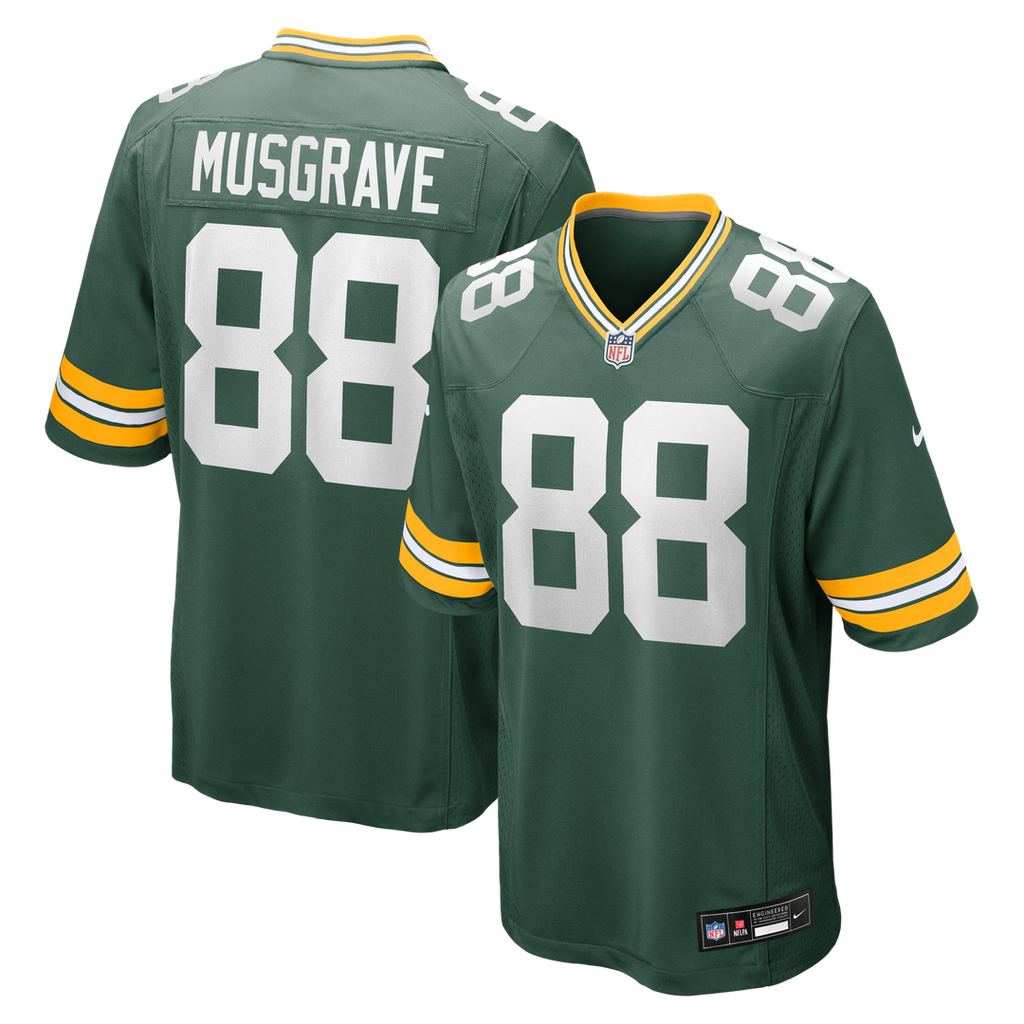 Men's Nike Green Bay Packers Luke Musgrave Green Game NFL Jersey