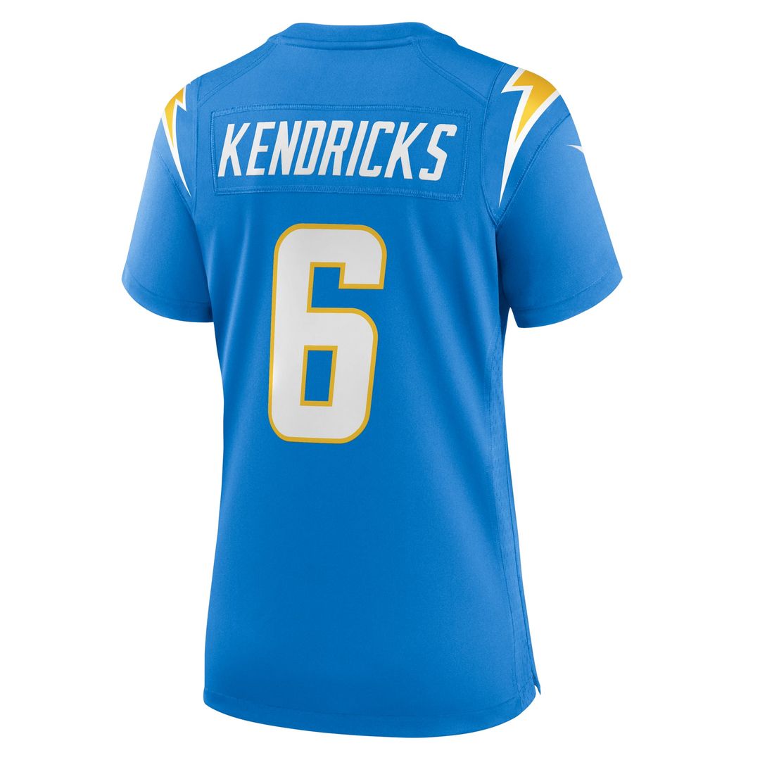 Women's Nike Los Angeles Chargers Eric Kendricks Powder Blue Game Player NFL Jersey
