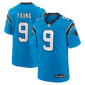 Men's Nike Carolina Panthers Bryce Young Blue Alternate Game NFL Jersey