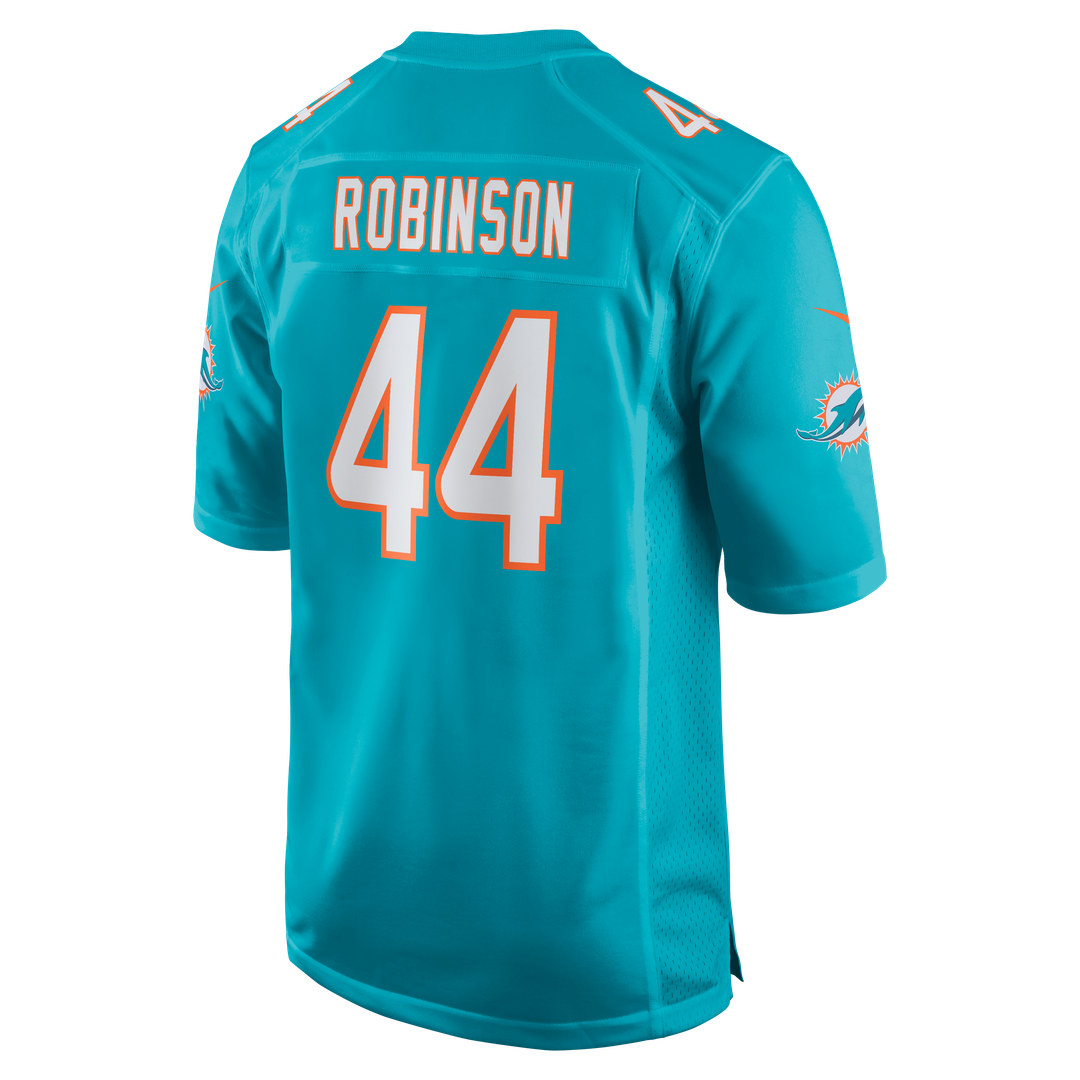Men's Nike Miami Dolphins Chop Robinson Aqua Game NFL Jersey