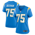Women's Nike Los Angeles Chargers Bradley Bozeman Powder Blue Game NFL Jersey