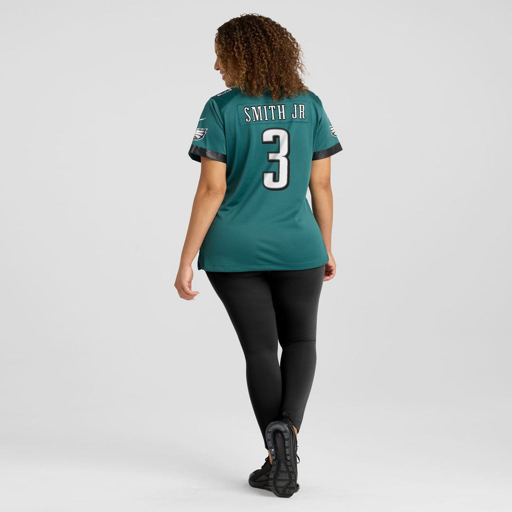 Women's Nike Philadelphia Eagles Nolan Smith Midnight Green Team Game NFL Jersey