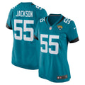 Women's Nike Jacksonville Jaguars Dequan Jackson Teal Game NFL Jersey