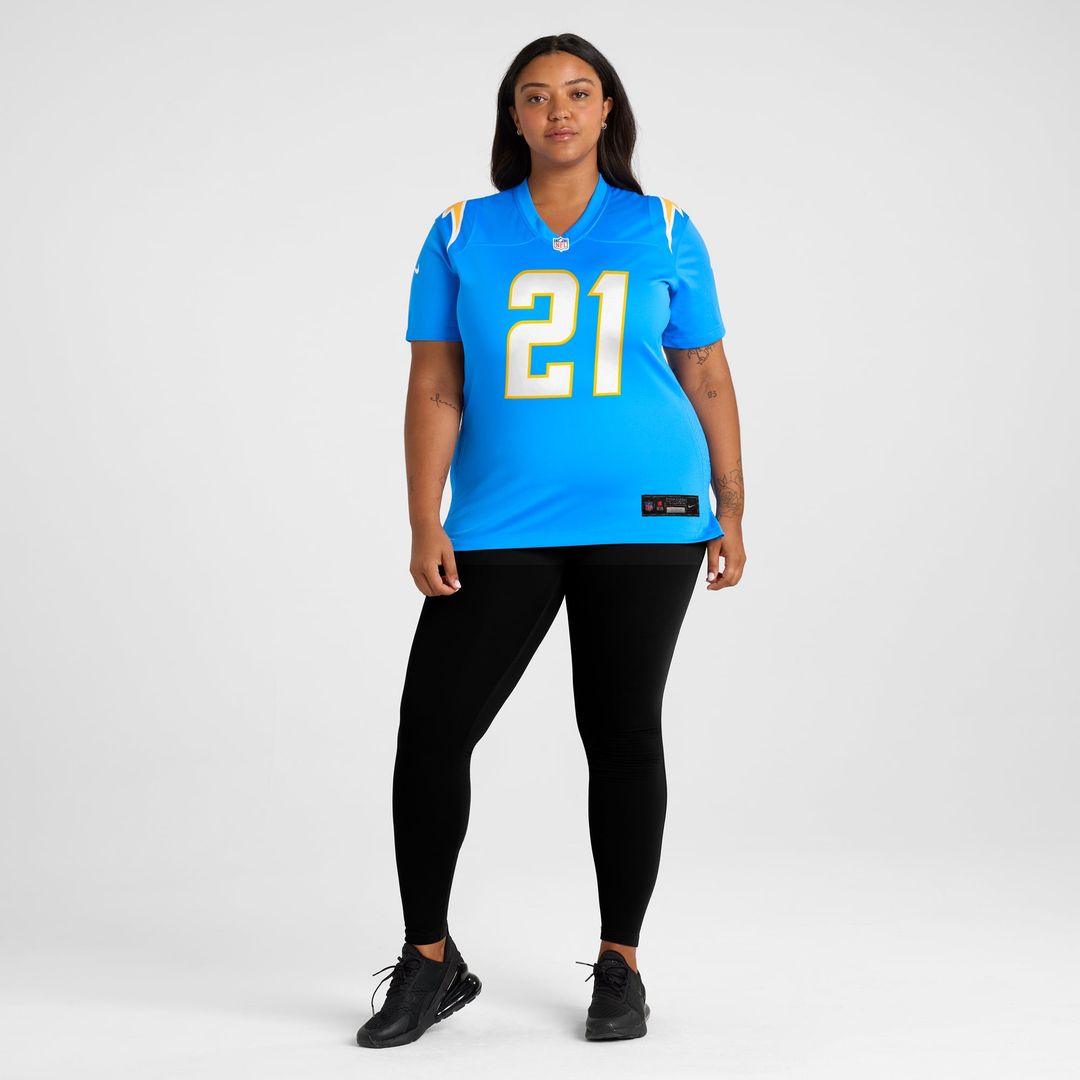Women's Nike Los Angeles Chargers LaDainian Tomlinson Powder Blue Game Retired Player NFL Jersey