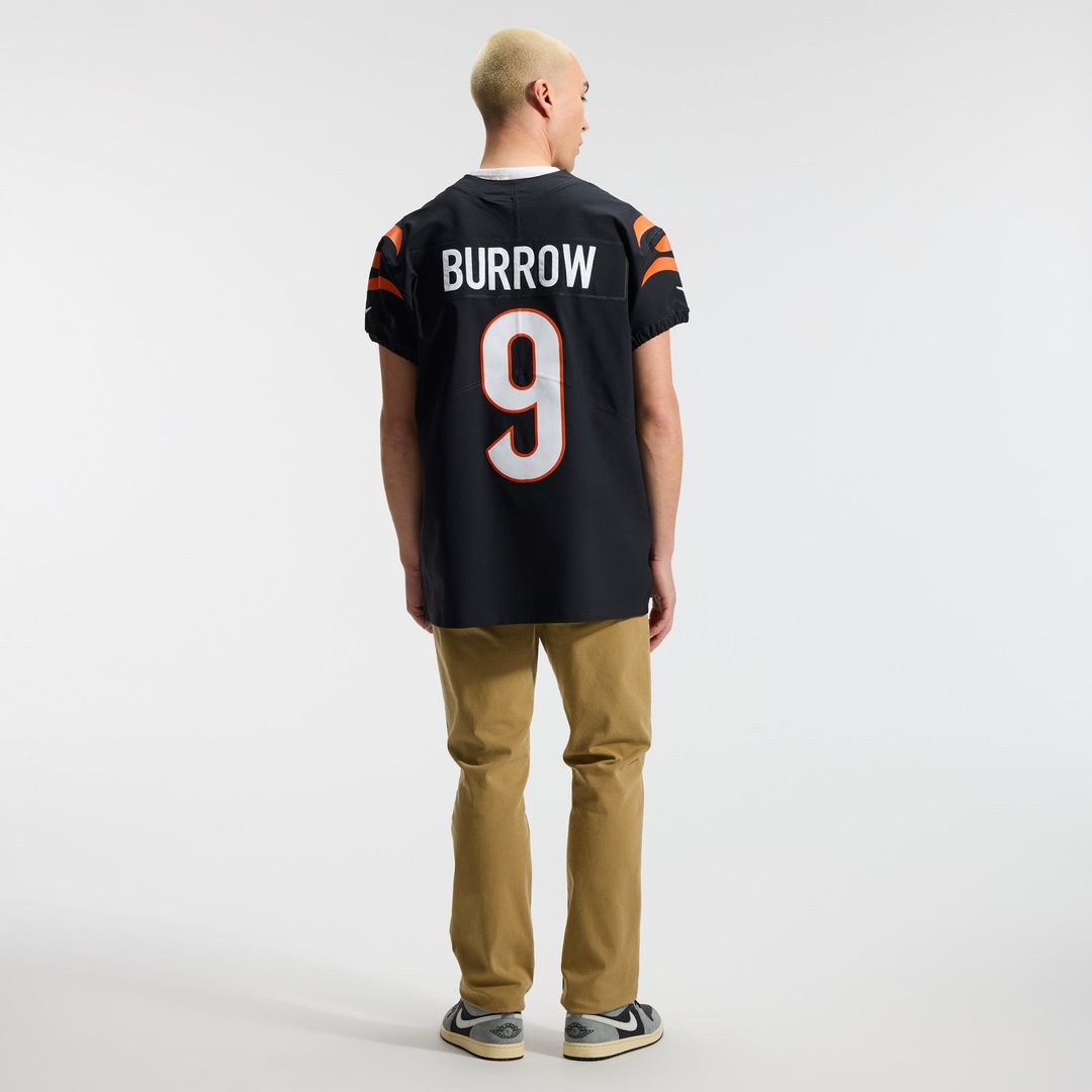 Men's Nike Cincinnati Bengals Joe Burrow Black Vapor Elite NFL Jersey